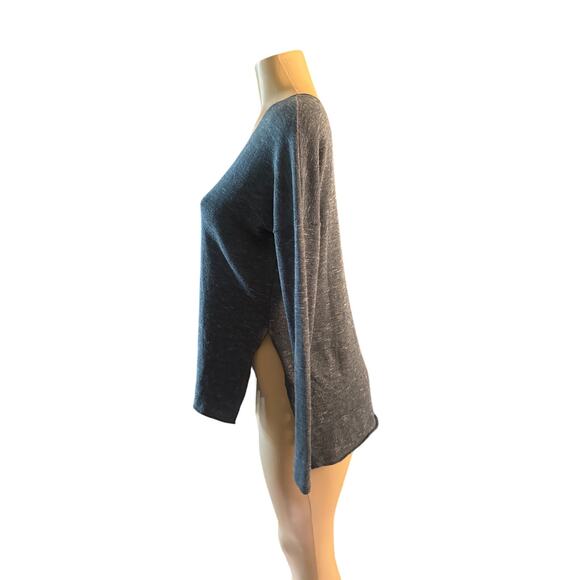 Women XS Aritzia Wilfred Sherbrooke V-Neck Pullover Green Long Slv Sweater Tunic - Picture 3 of 6